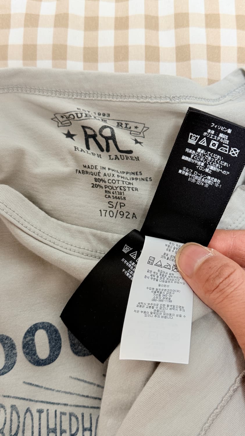 RRL 더블알엘 반팔티 상품이미지3