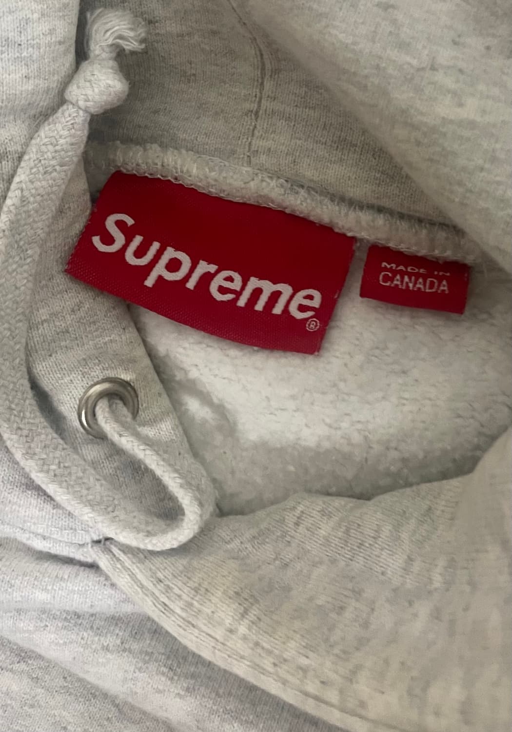 supreme rib logo hoodie 15fw 상품이미지4