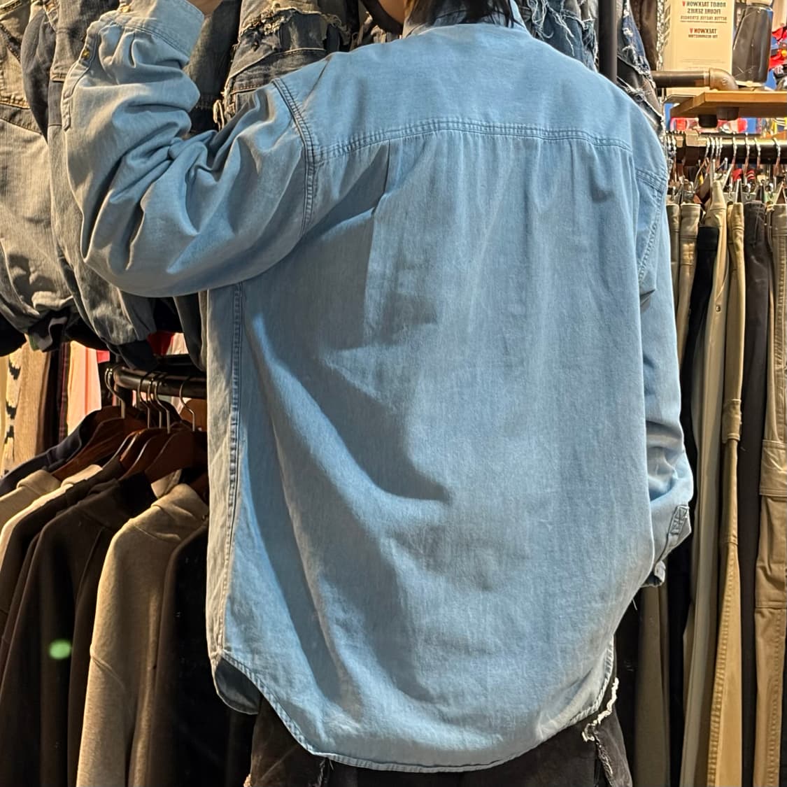 [NO.9] 칼하트 데님 긴팔셔츠 상품이미지5