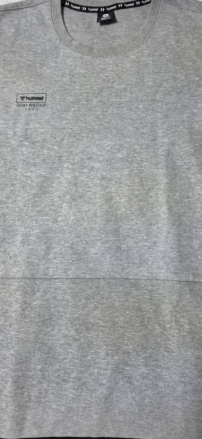 Hummel 험멜 맨투맨 티셔츠 회색 105 상품이미지5