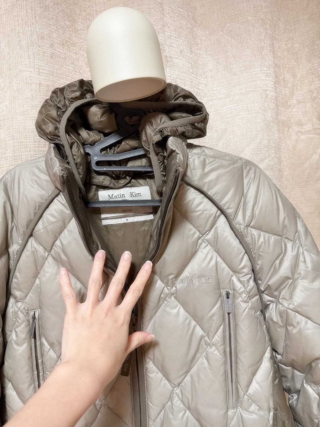 마뗑킴 경량패딩 일괄 2개 스몰 26시즌24시즌 상품이미지2