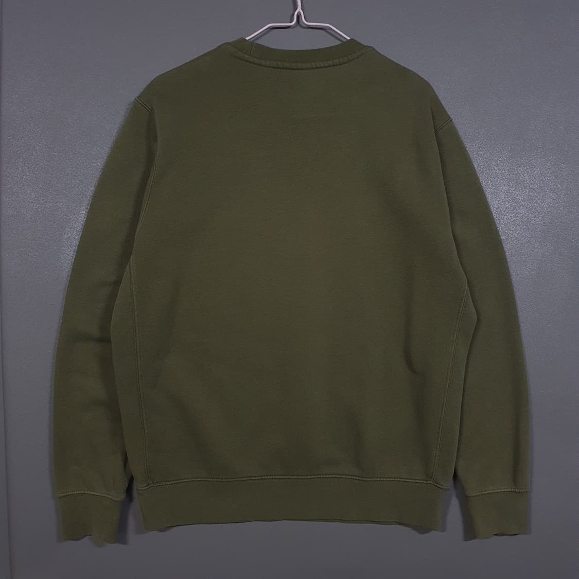 M (95) 나이키 신형 NSW 클럽 프렌치테리 맨투맨 스웻셔츠 카키 상품이미지10