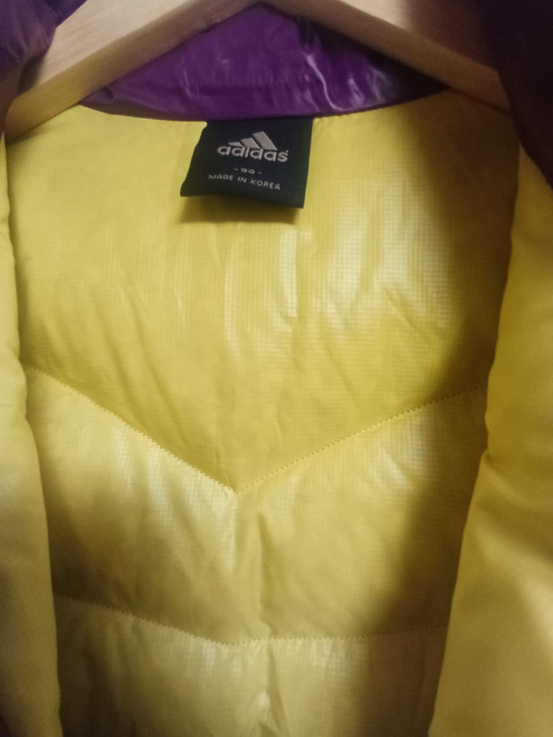 Adidas Vintage Goose Down Jacket - Purpl 상품이미지5