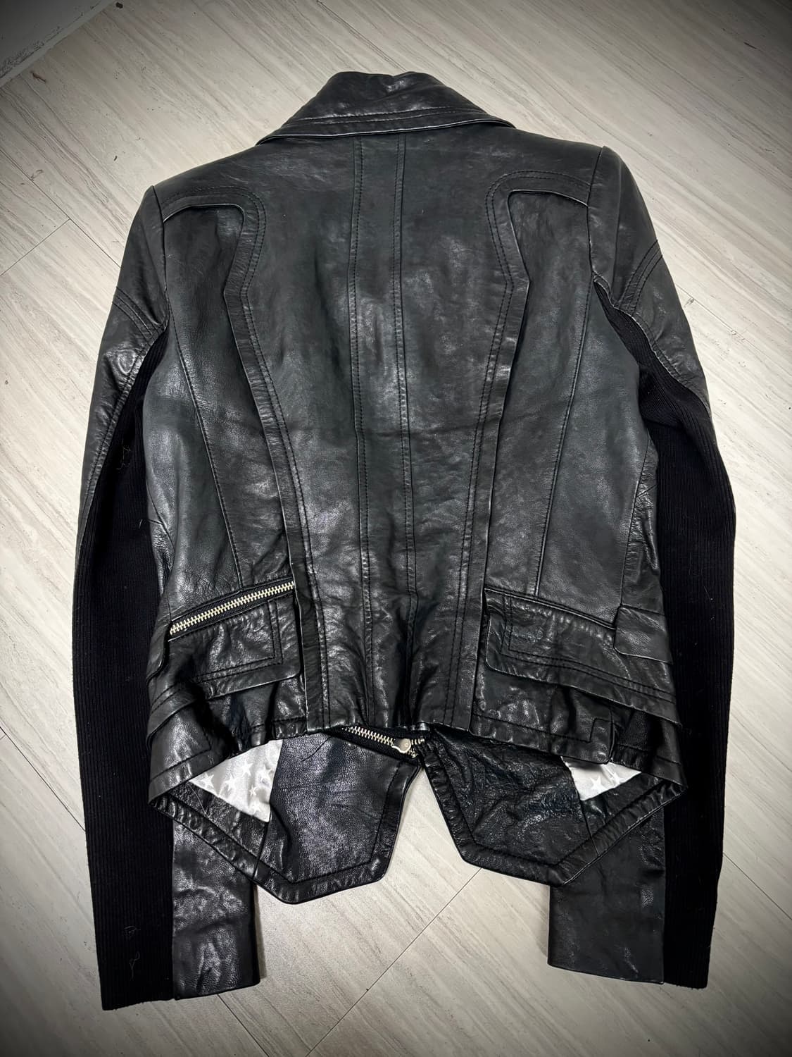 [Egoist] 00‘s SheepSkin Zip Detail Leath 상품이미지10