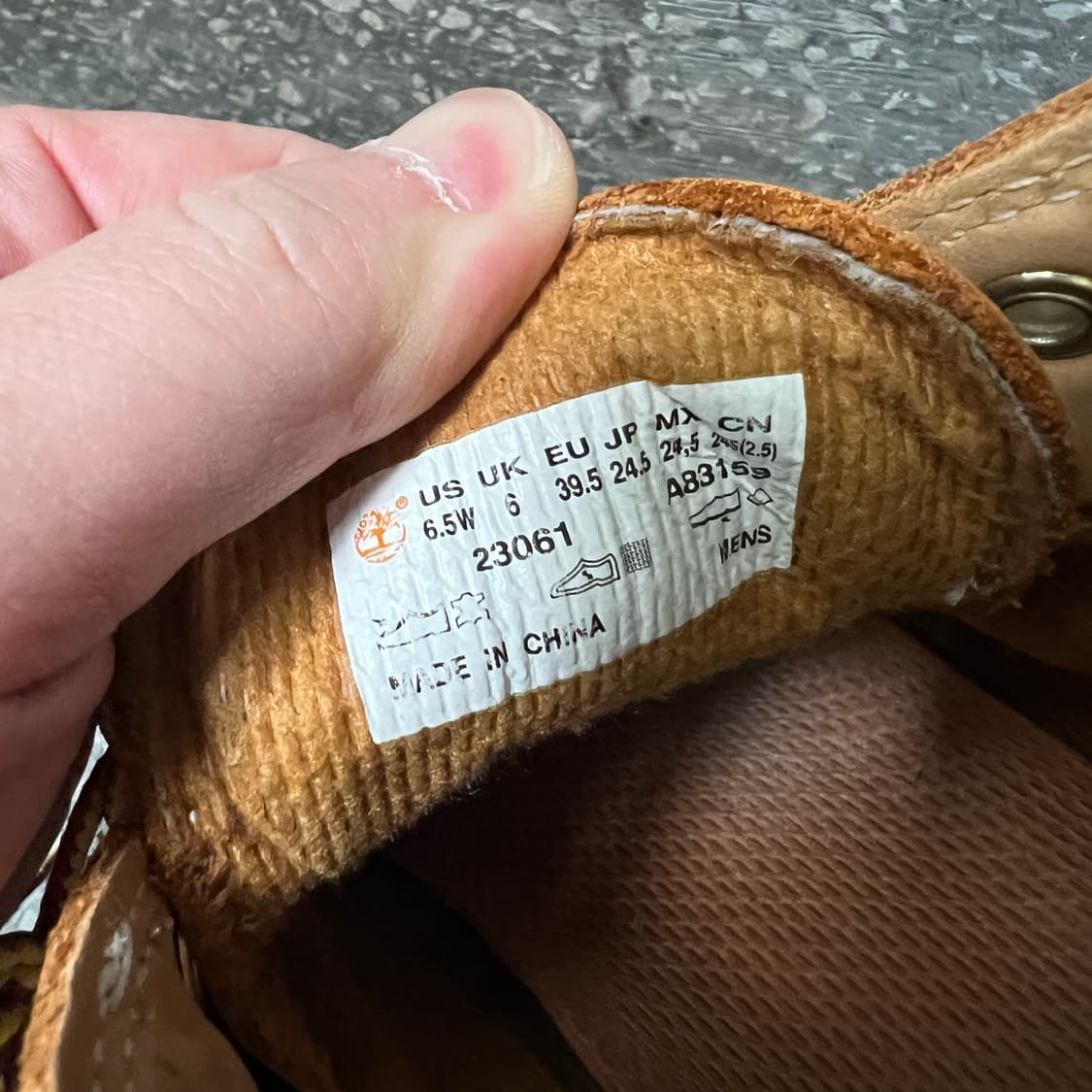 팀버랜드 워터프루프 추카 부츠 위트 누벅 상품이미지6