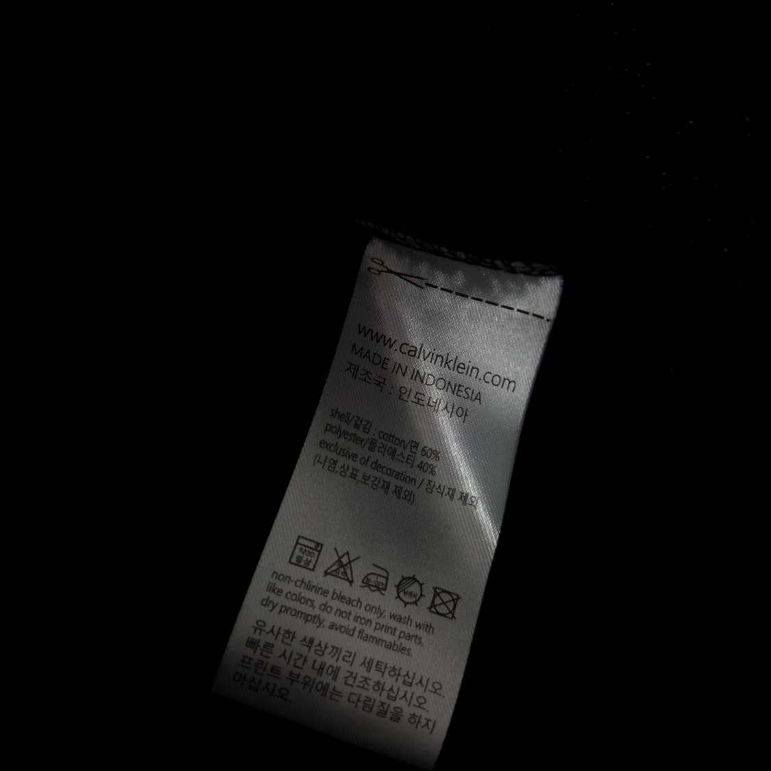 여 55-66 A급 캘빈클라인 기모 후드 집업 상품이미지4