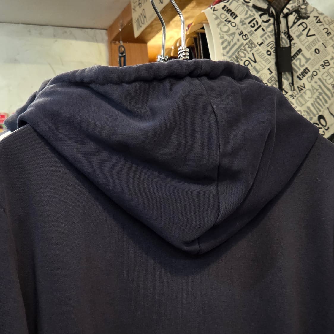  아디다스 삼선 네이비 후드집업 상품이미지6