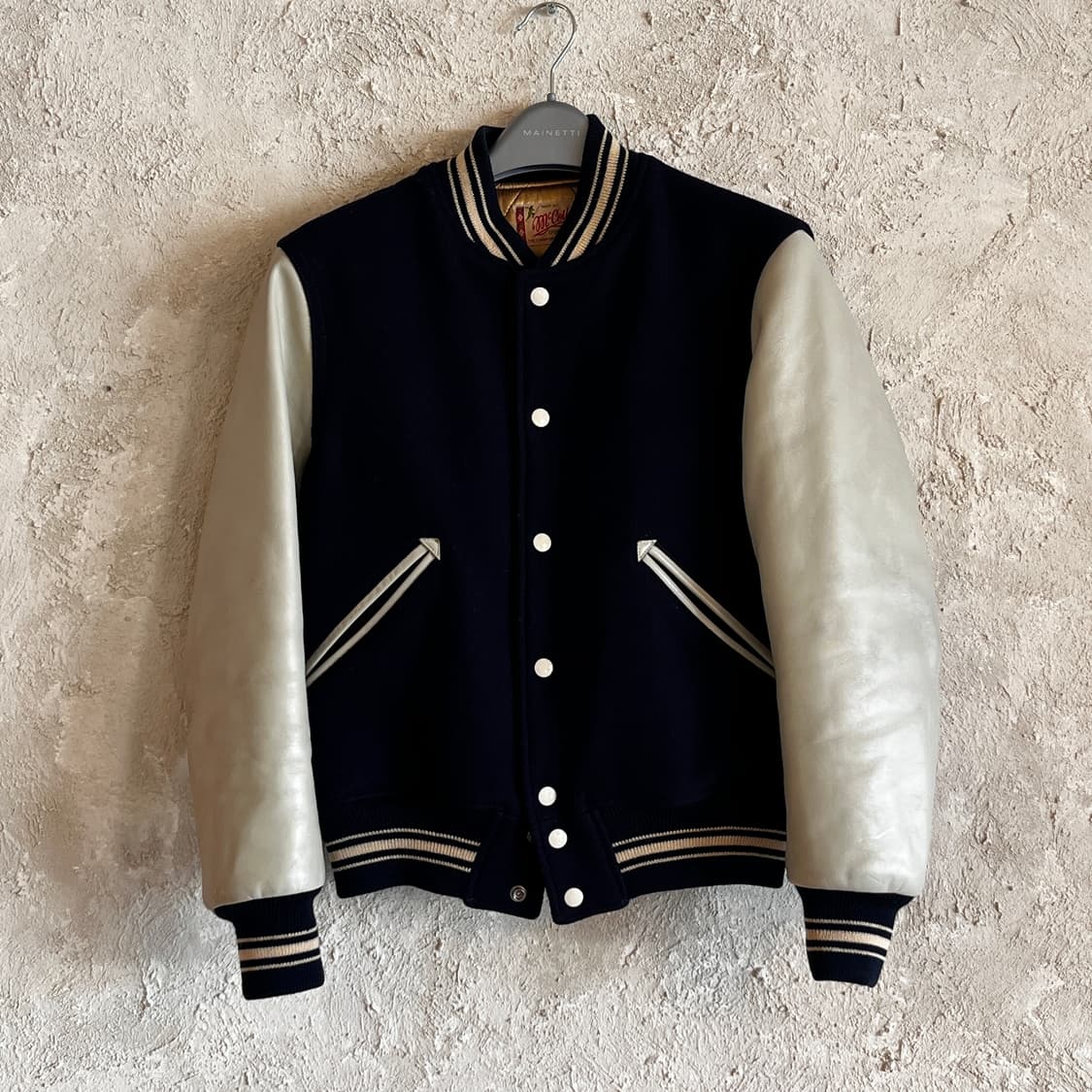 리얼맥코이 바시티 자켓 상품이미지1