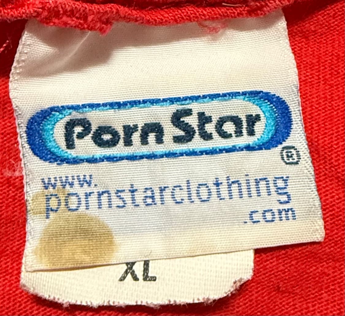 Vintage PornStar Star Logo T shirt 상품이미지3