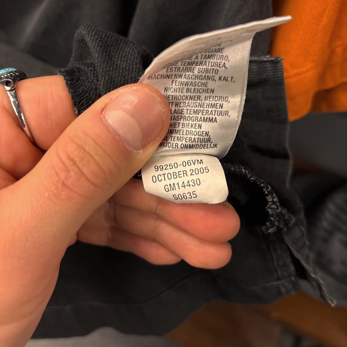 할리데이비슨 모터레이싱 오리지널 쉴드로고 워크셔츠 N1074 상품이미지10