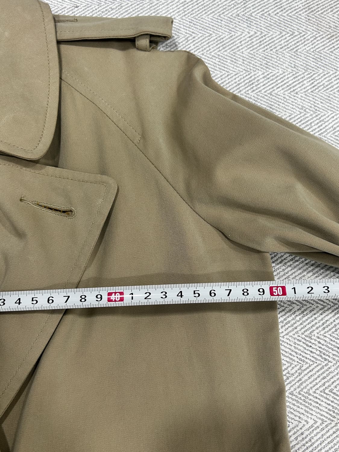 [M] 폴로랄프로렌 더블 버튼 트렌치코트 여성 M 상품이미지9