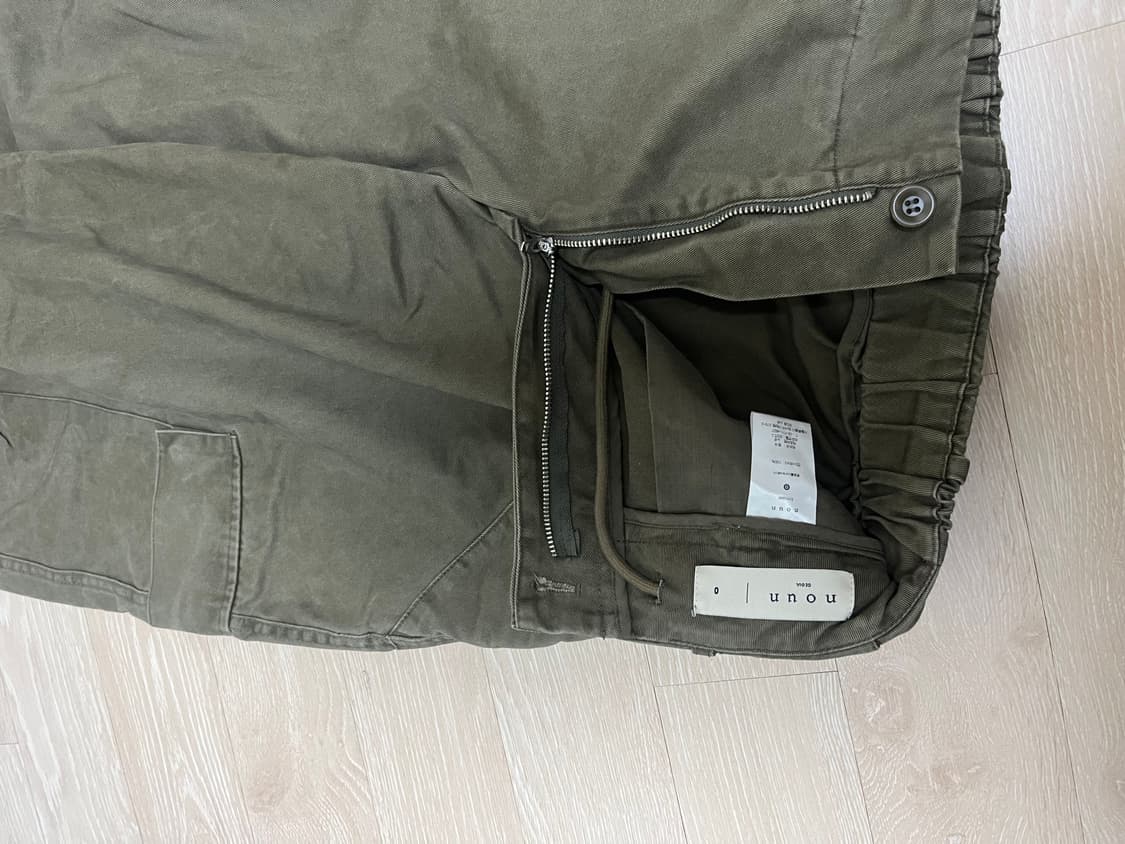 노운 워시드 카고 팬츠 0사이즈 상품이미지2