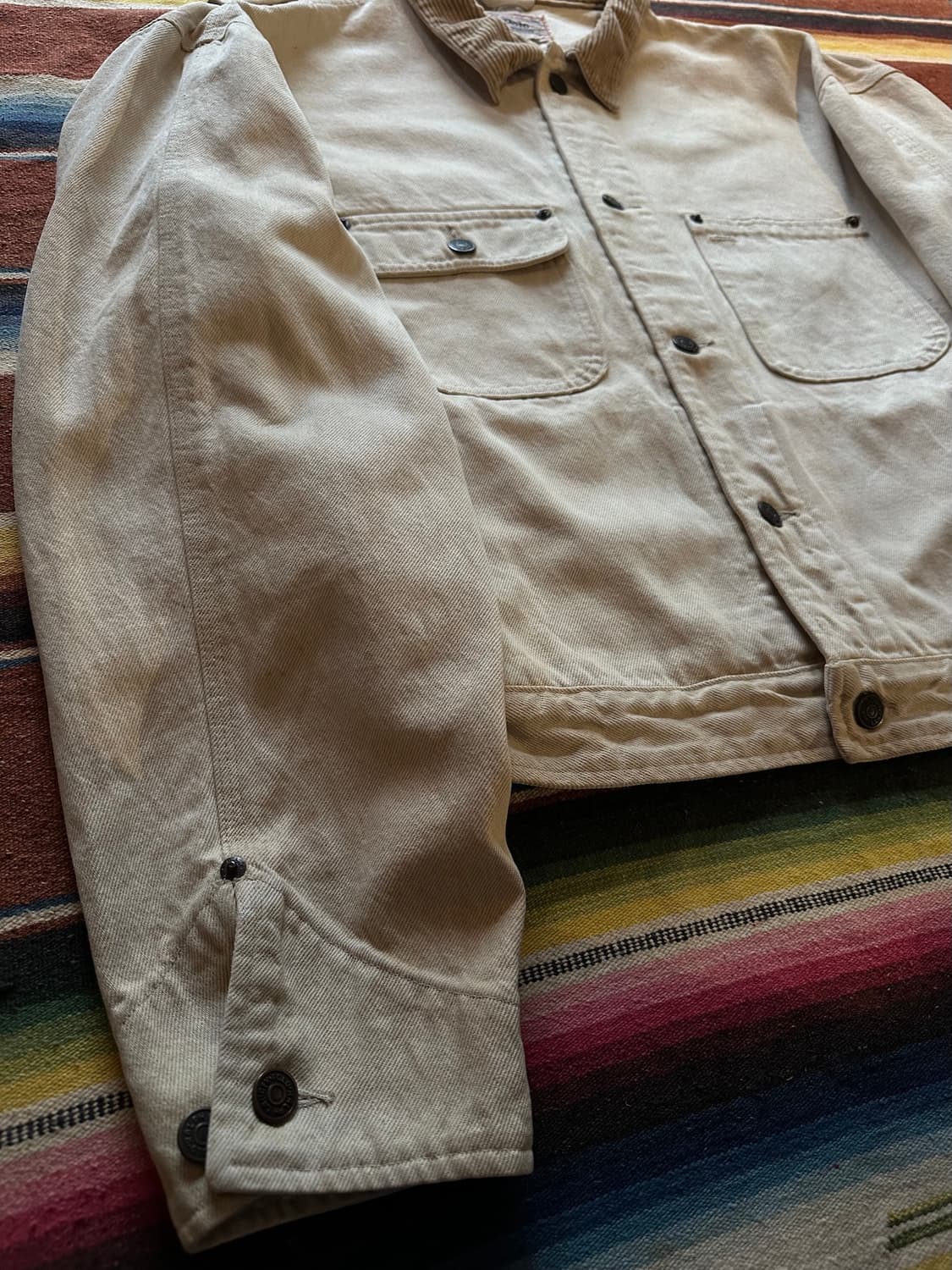 80s USA 빈티지 폴로 랄프로렌 덩가리 데님 자켓 상품이미지7