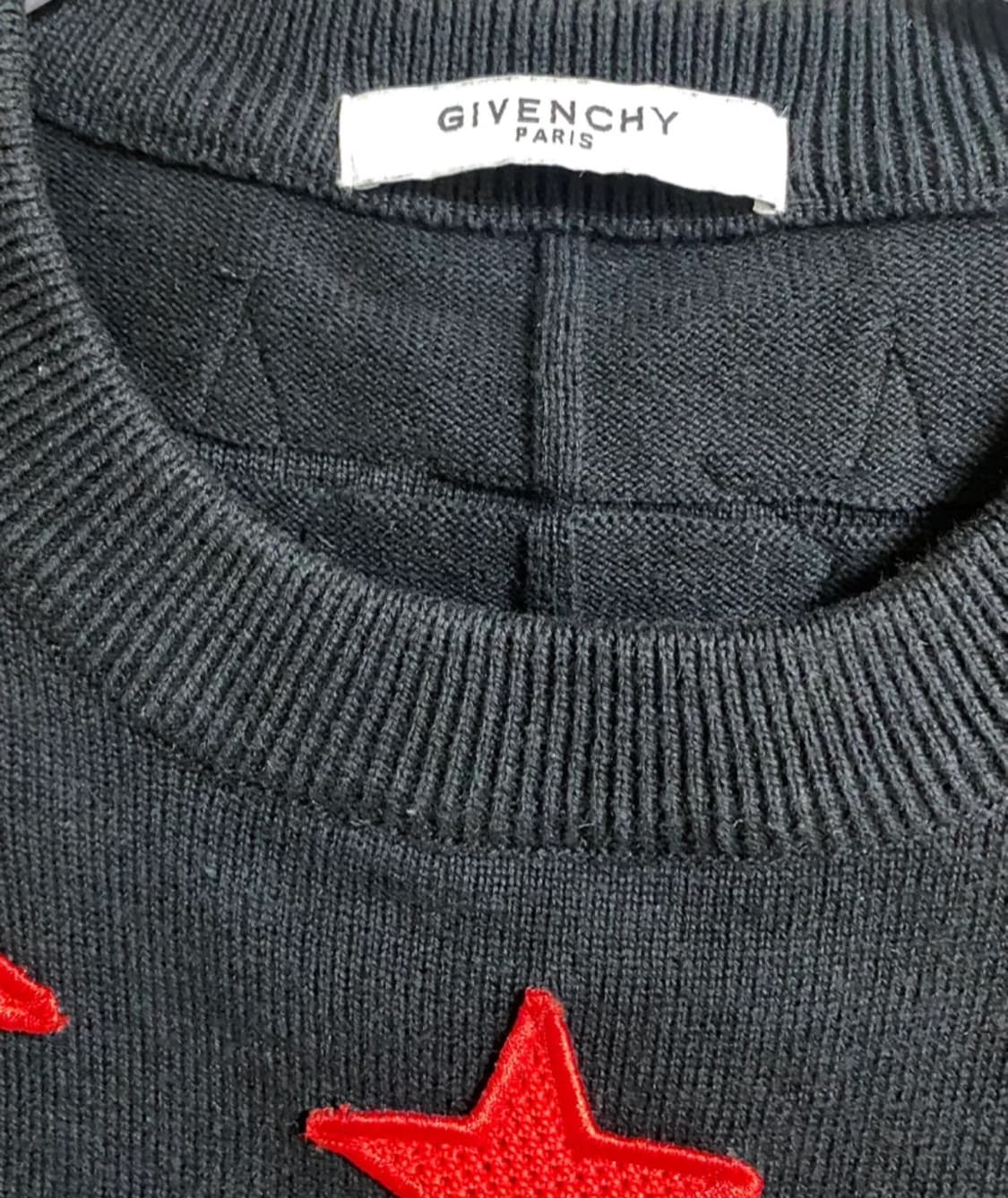 Givenchy 지방시 스타패치 맨투맨 셔츠 M Fakemink 상품이미지4