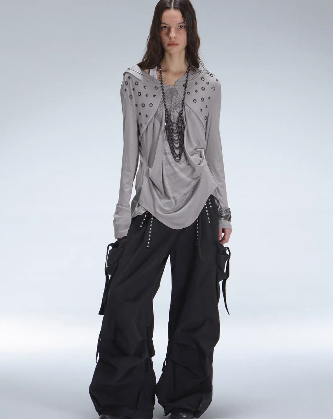 더블펀치 DOUBLE PUNCH Armor Layered Base Top 상품이미지3