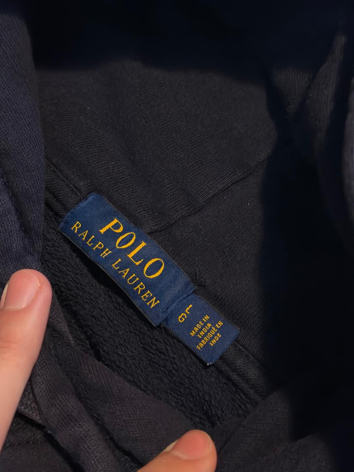 폴로 랄프로렌 후드티 네이비 상품이미지3