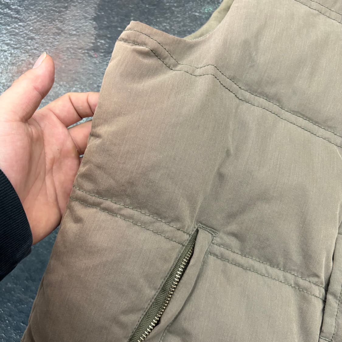 (95)러셀패딩베스트 상품이미지3