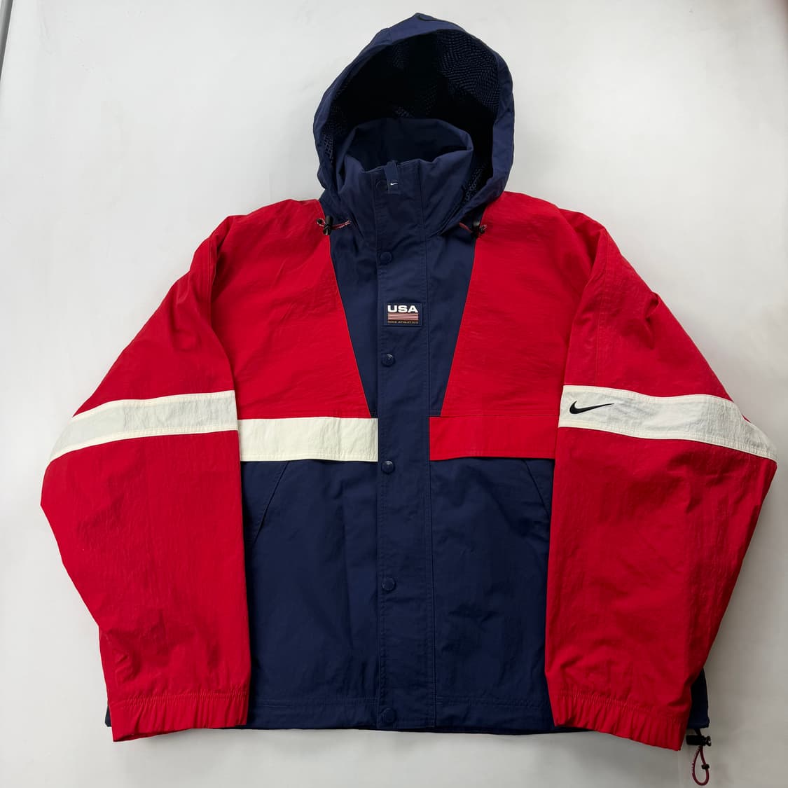 나이키 랩 스우시 usa 스트라이프 자켓 상품이미지3