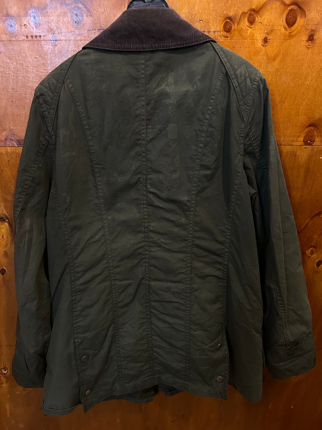 바버 비드넬 왁스 자켓 UK12 사이즈 (M) 상품이미지5