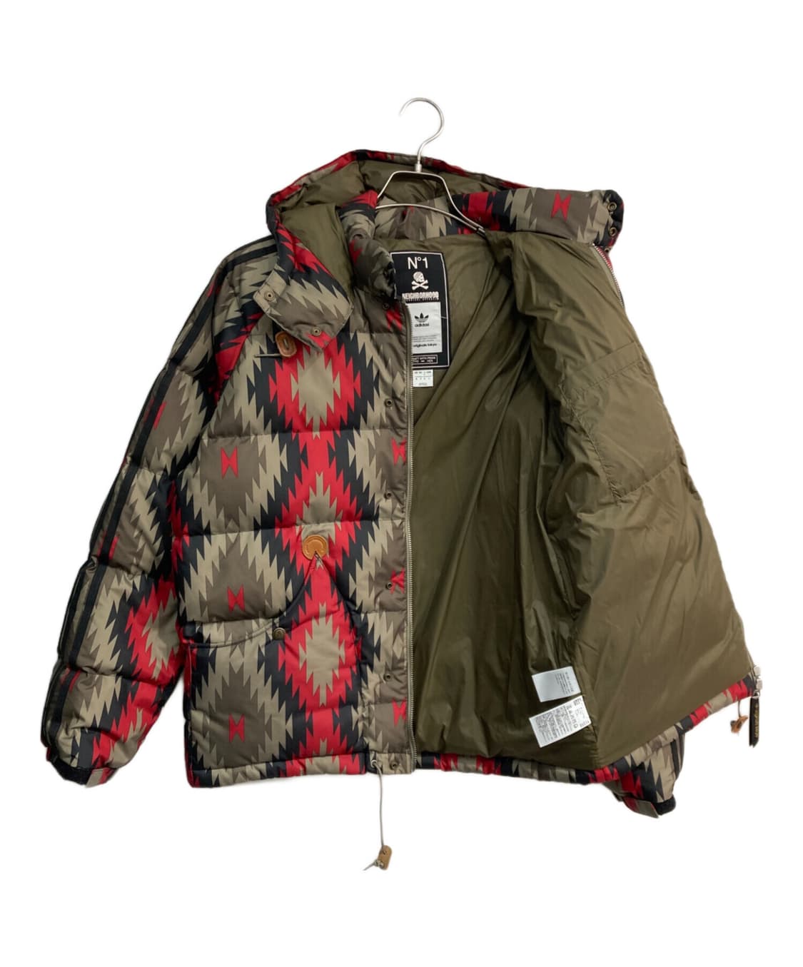 네이버후드 X 아디다스 치마요 다운패딩 상품이미지1