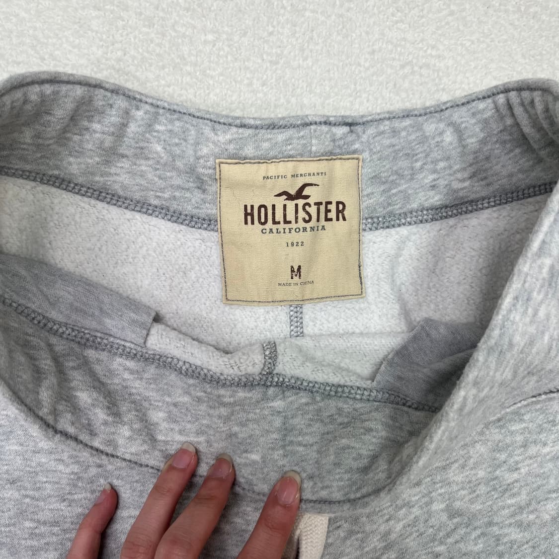 Hollister melange gray shorts 상품이미지6