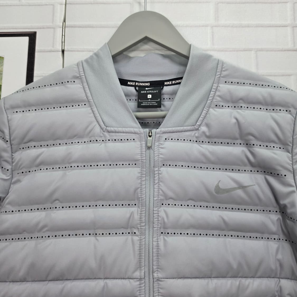 나이키 여성 에어로로프트 러닝 자켓 경량 다운 패딩 점퍼 L사이즈 상품이미지3