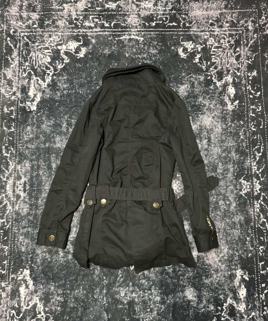 00s Style Black Long Jacket 상품이미지6