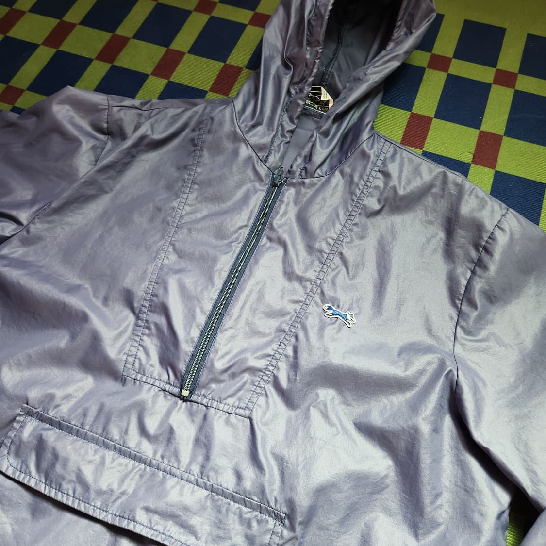 80s JC Penney 패커블 풀오버 윈드 브레이커 상품이미지2