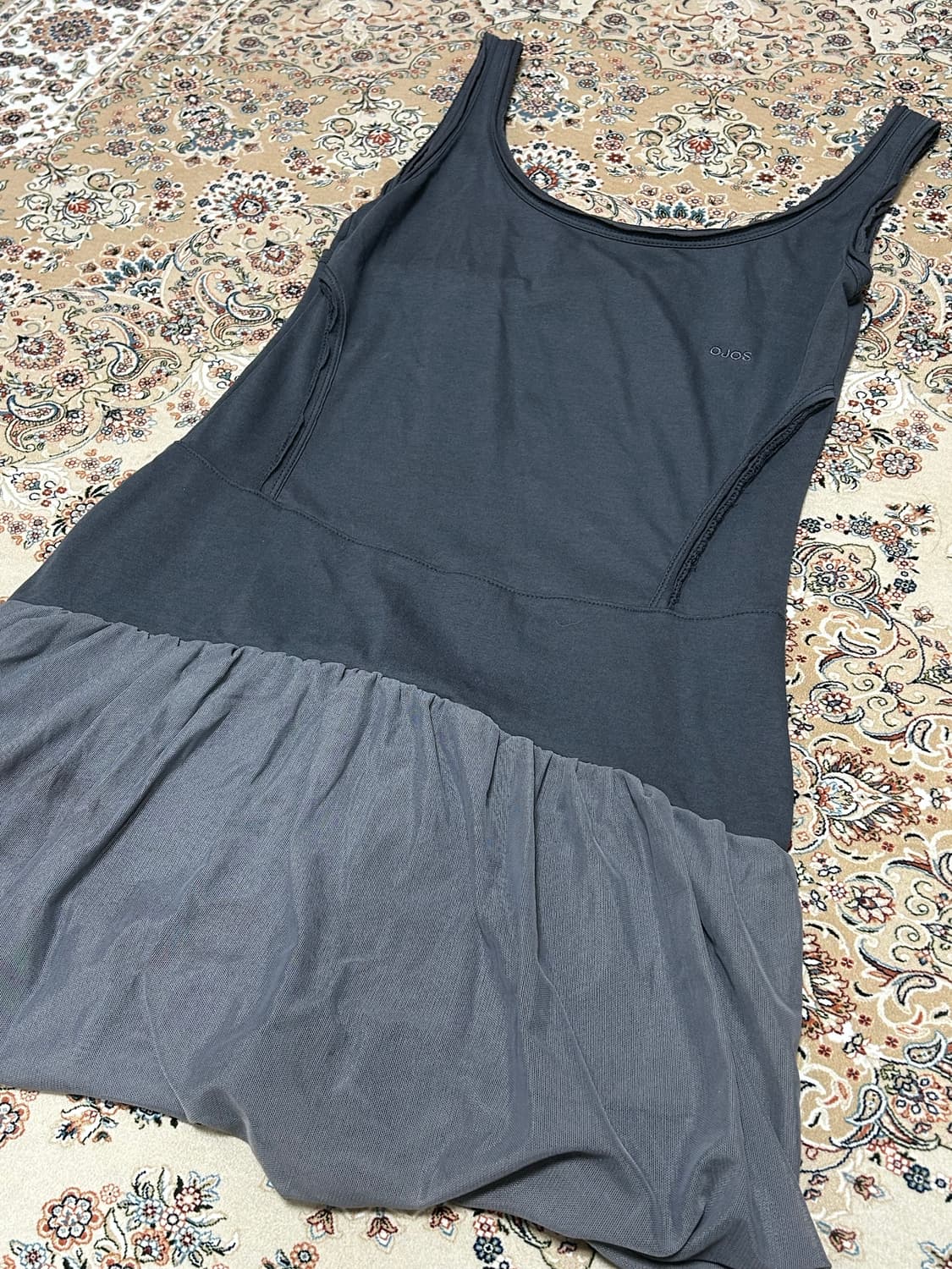 오호스 레이어드 원피스 상품이미지2