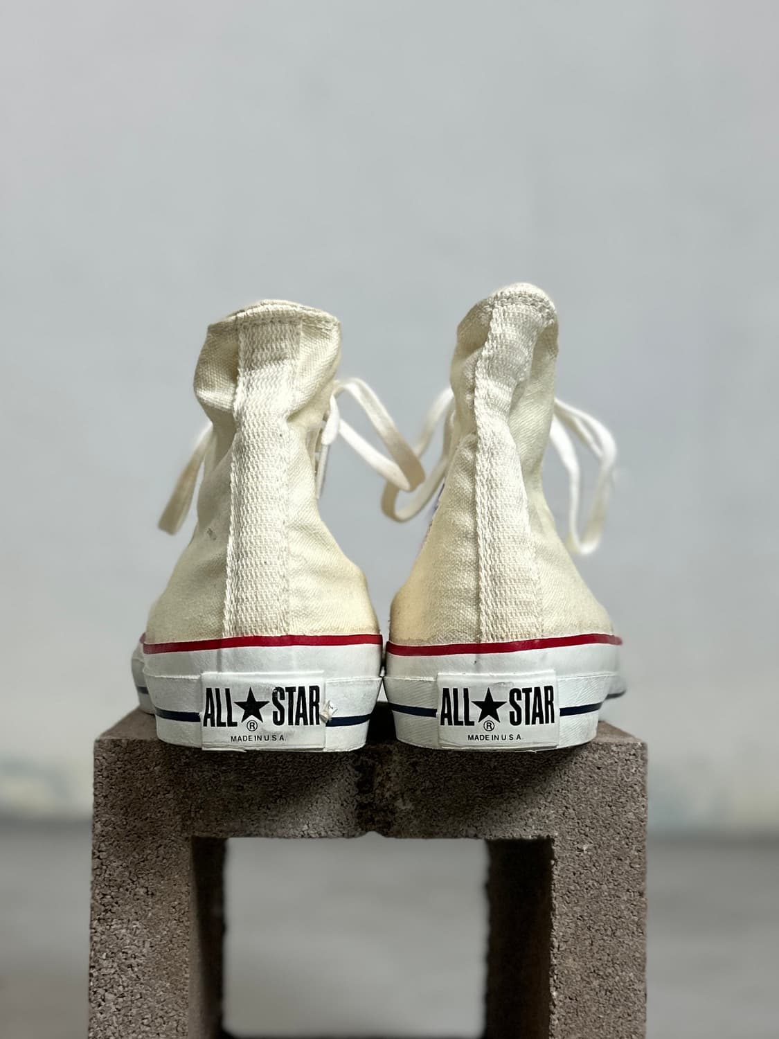 *데드스탁* 80’s OG USA 컨버스 척테일러 하이 사이드 스티치 상품이미지6