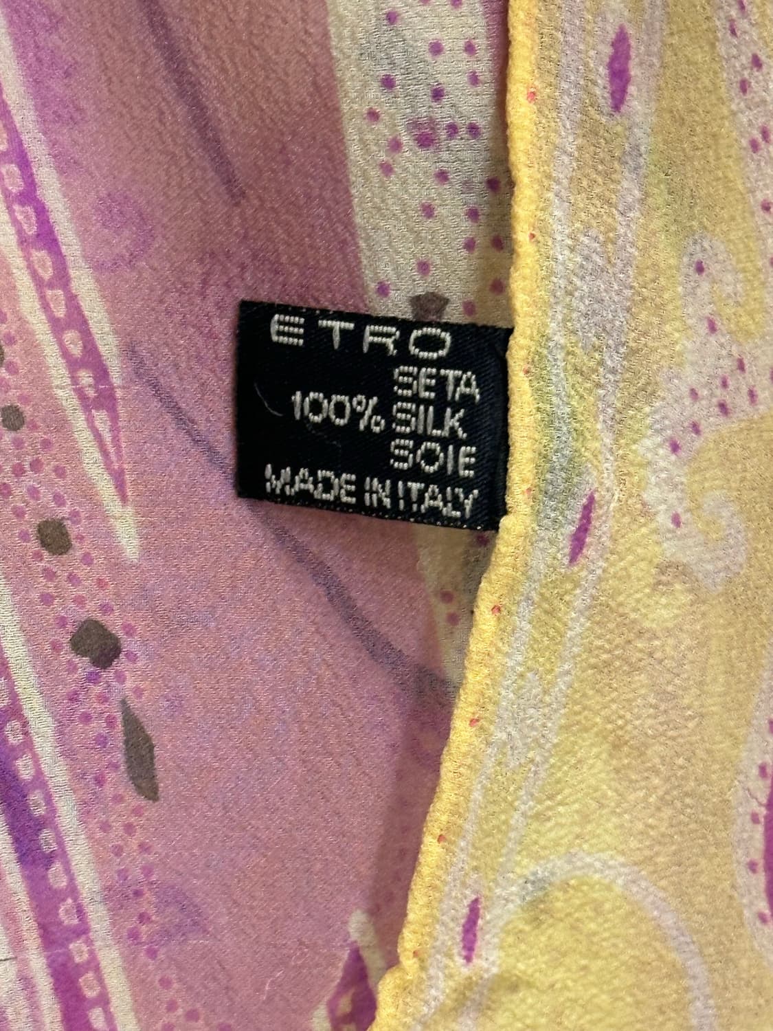 에트로 실크 머플러 상품이미지6