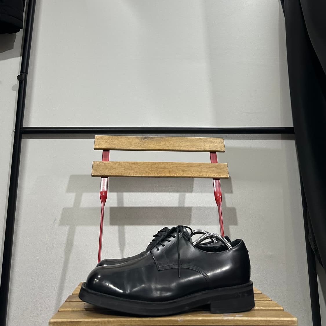 270) 무신사 스탠다드 구두 남성 남자 로퍼 더비슈즈 블랙 상품이미지3