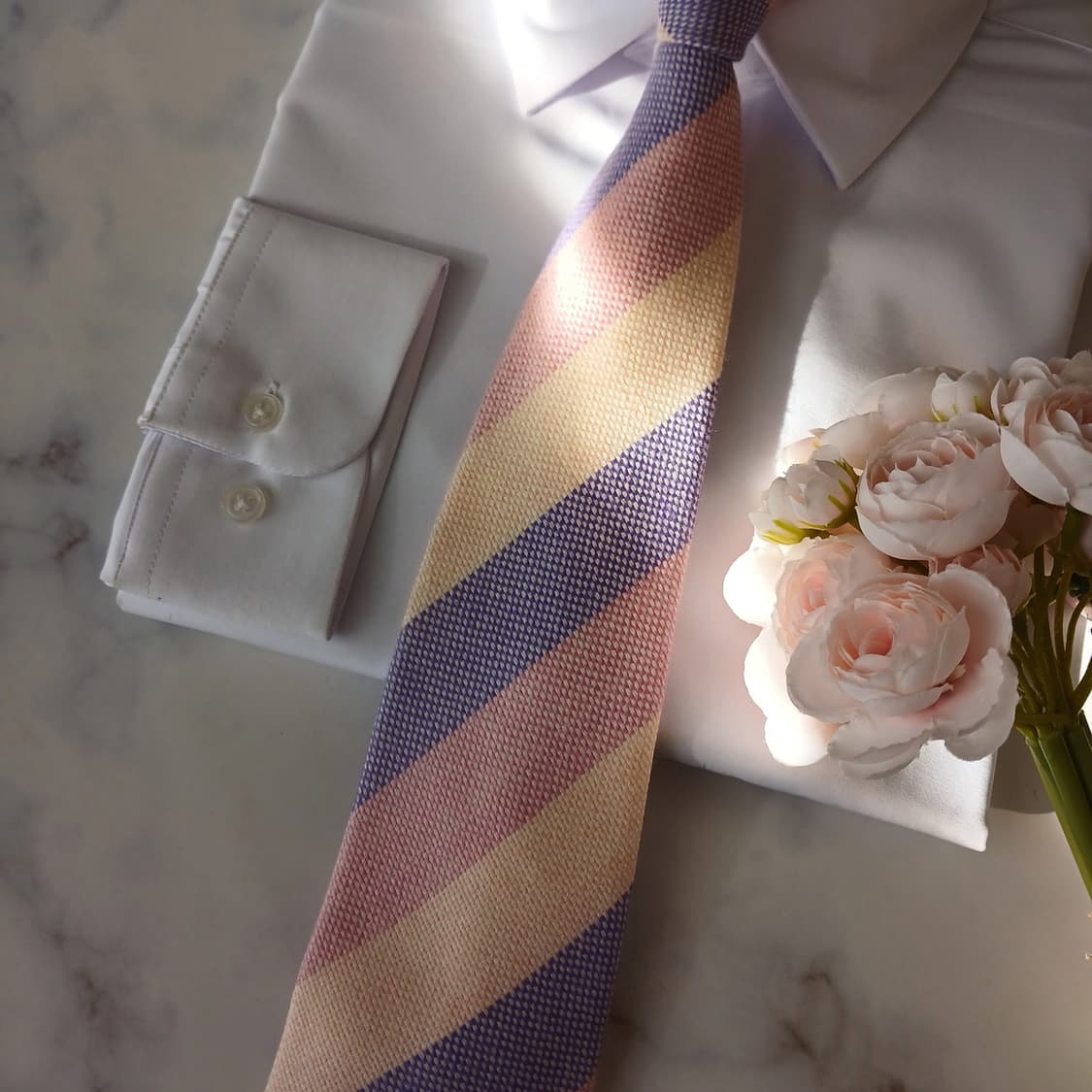 앤드류스타이 울 스트라이프 넥타이 9.4cm A+등급 A19048
 상품이미지5