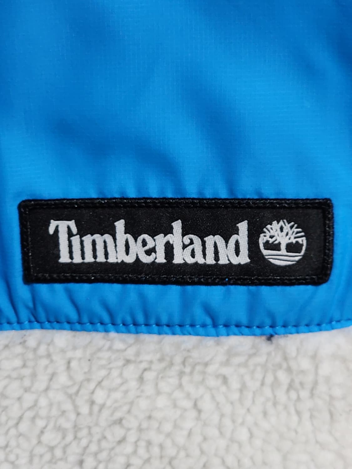 (XL) 팀버랜드 플리스 점퍼 배색 뽀글이 후리스 자켓 아웃도어  상품이미지4