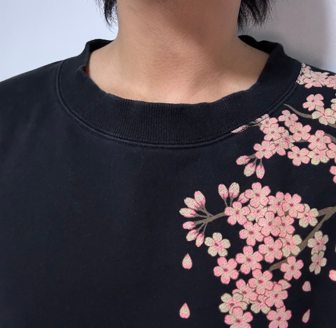 카라쿠리 타마시 코이 사쿠라 스웨트셔츠 상품이미지5