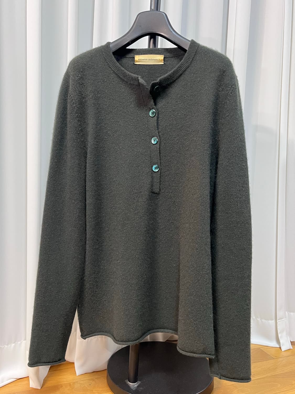 Extreme Cashmere 남성 니트 헨리넥 상품이미지1