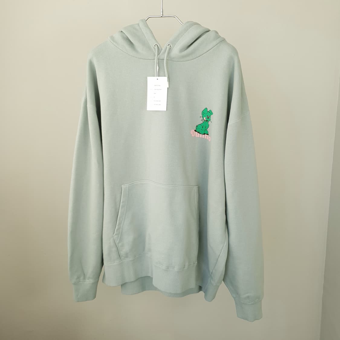 DUNNO ARTIST graphic hoody 상품이미지1