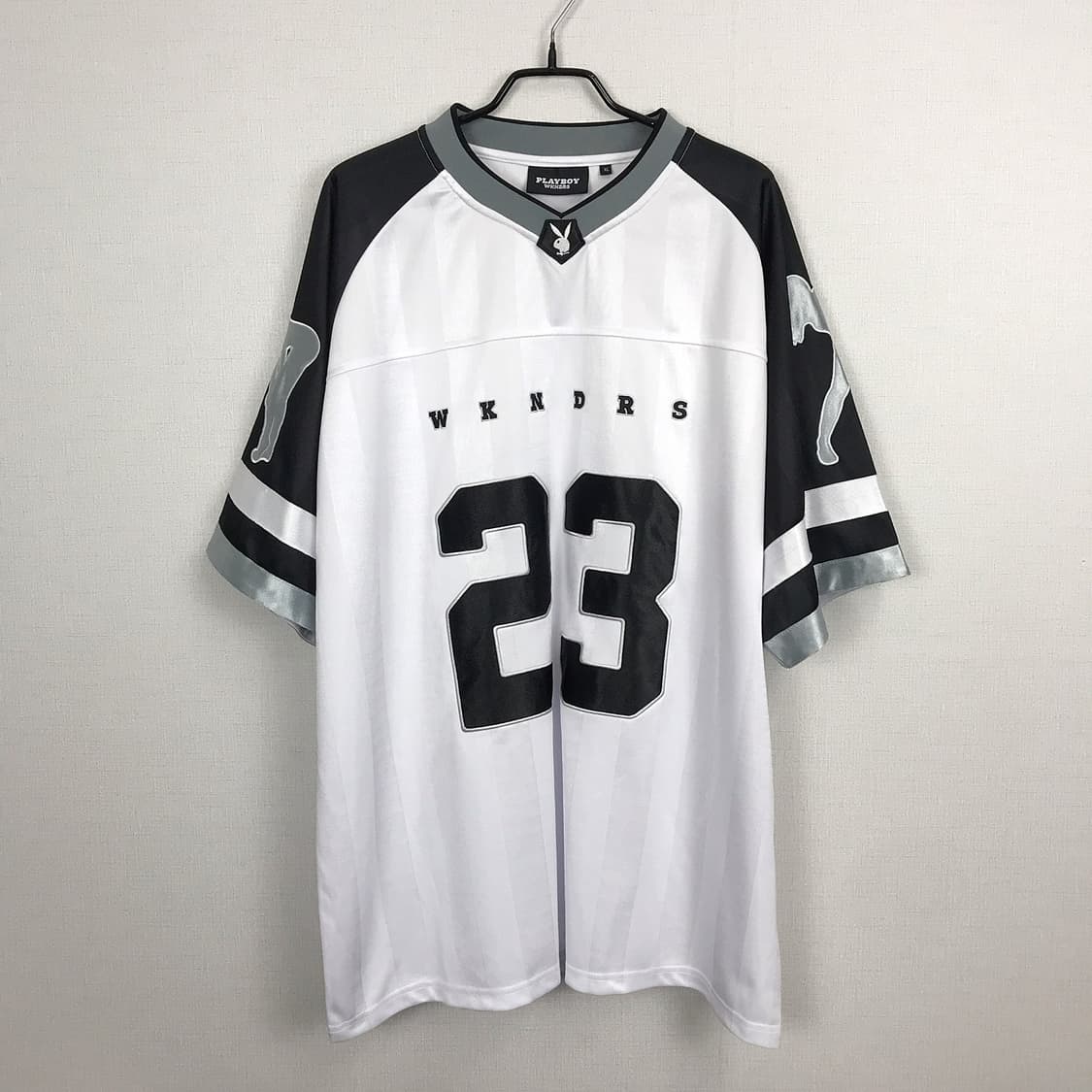 위캔더스 플레이보이 풋볼 반팔 져지 남성XL 상품이미지2