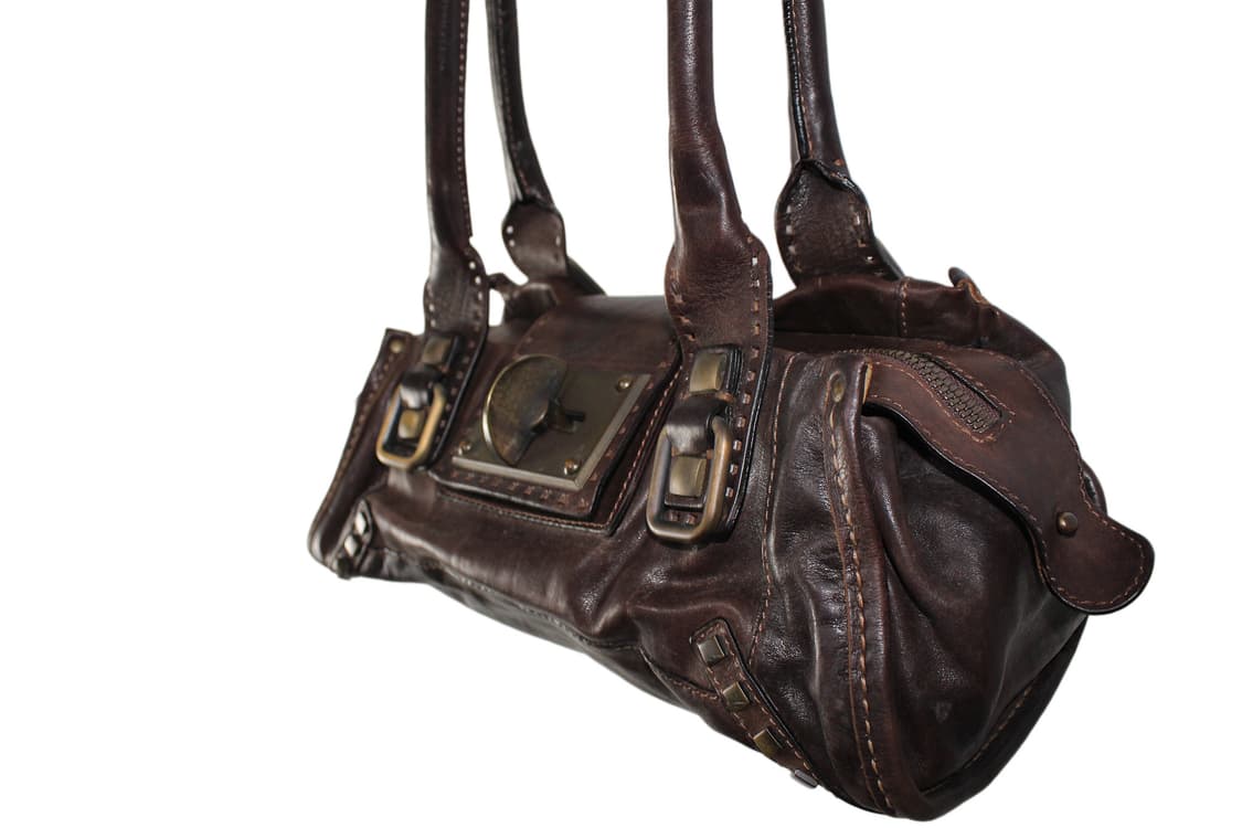 2000s TENTAZIONE DUE 텐타지오네 두에 레더 숄더백 상품이미지3