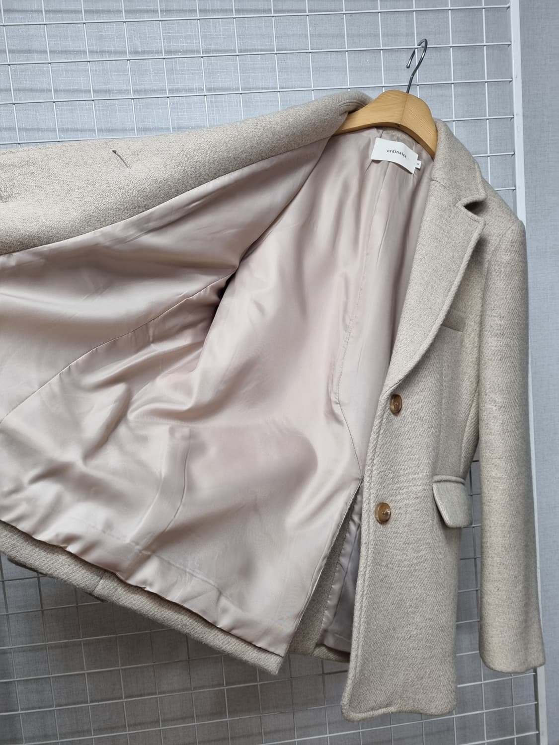 (택포) 가내스라 ordinaire 위드 울 코트자켓 상품이미지6