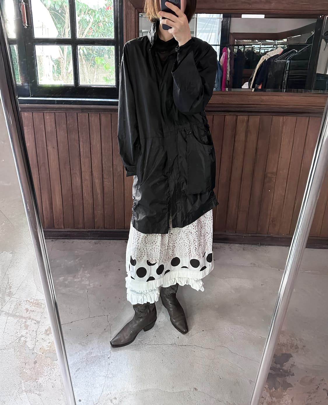 HIROKO KOSHINO nylon windbreaker 상품이미지2