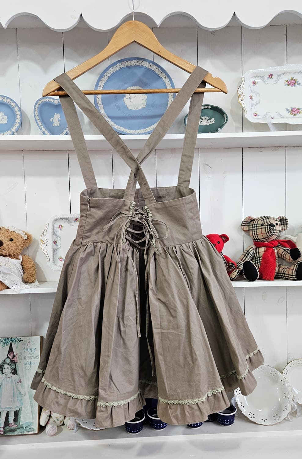 ARROW 서스펜더 스커트 상품이미지7