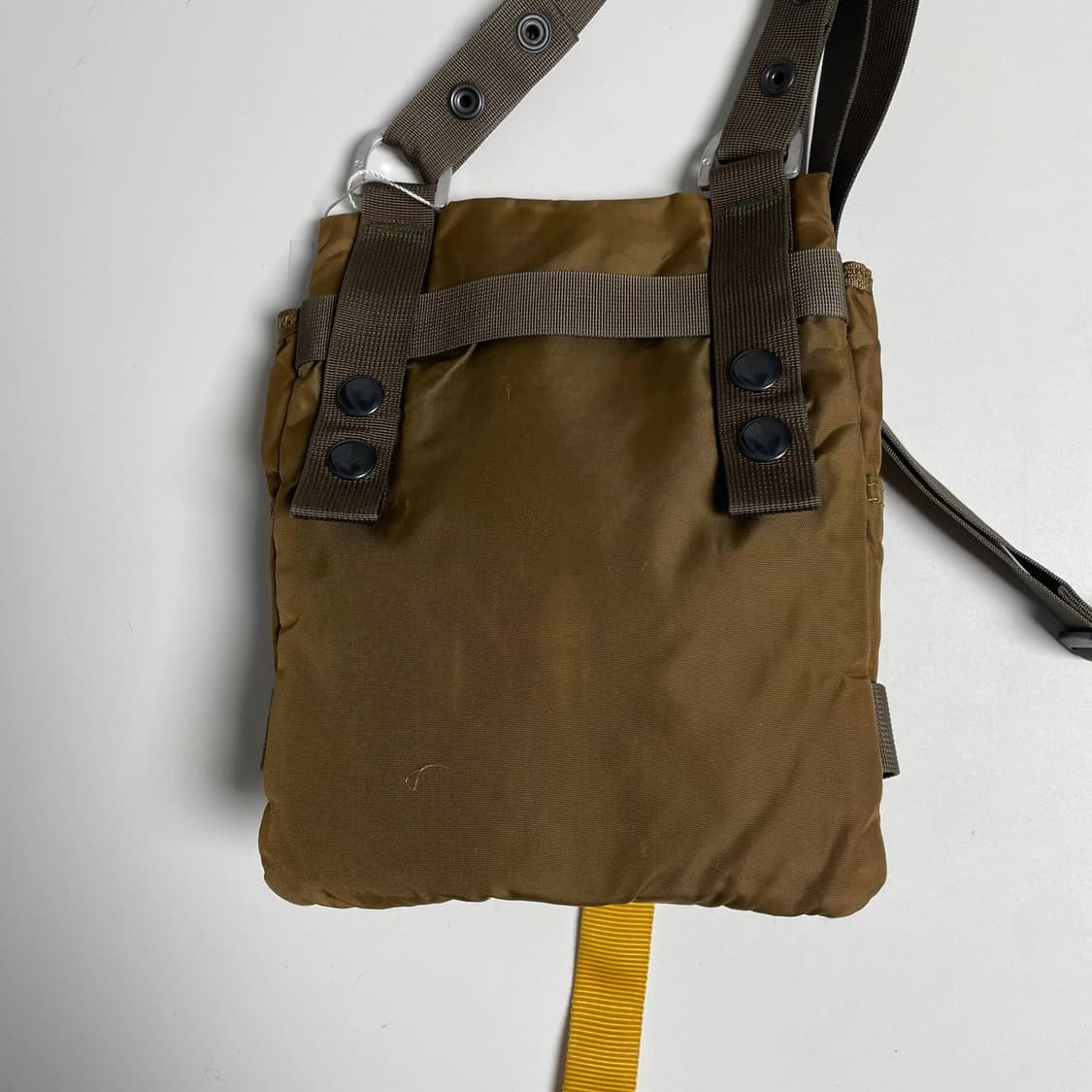 Tough jeansmith 엘로우 나일론 백 상품이미지8