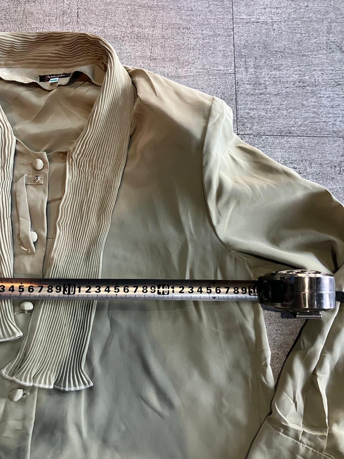 일본빈티지 Addenda 달천깔페어리 프린세스깔 타이블라우스 상품이미지2