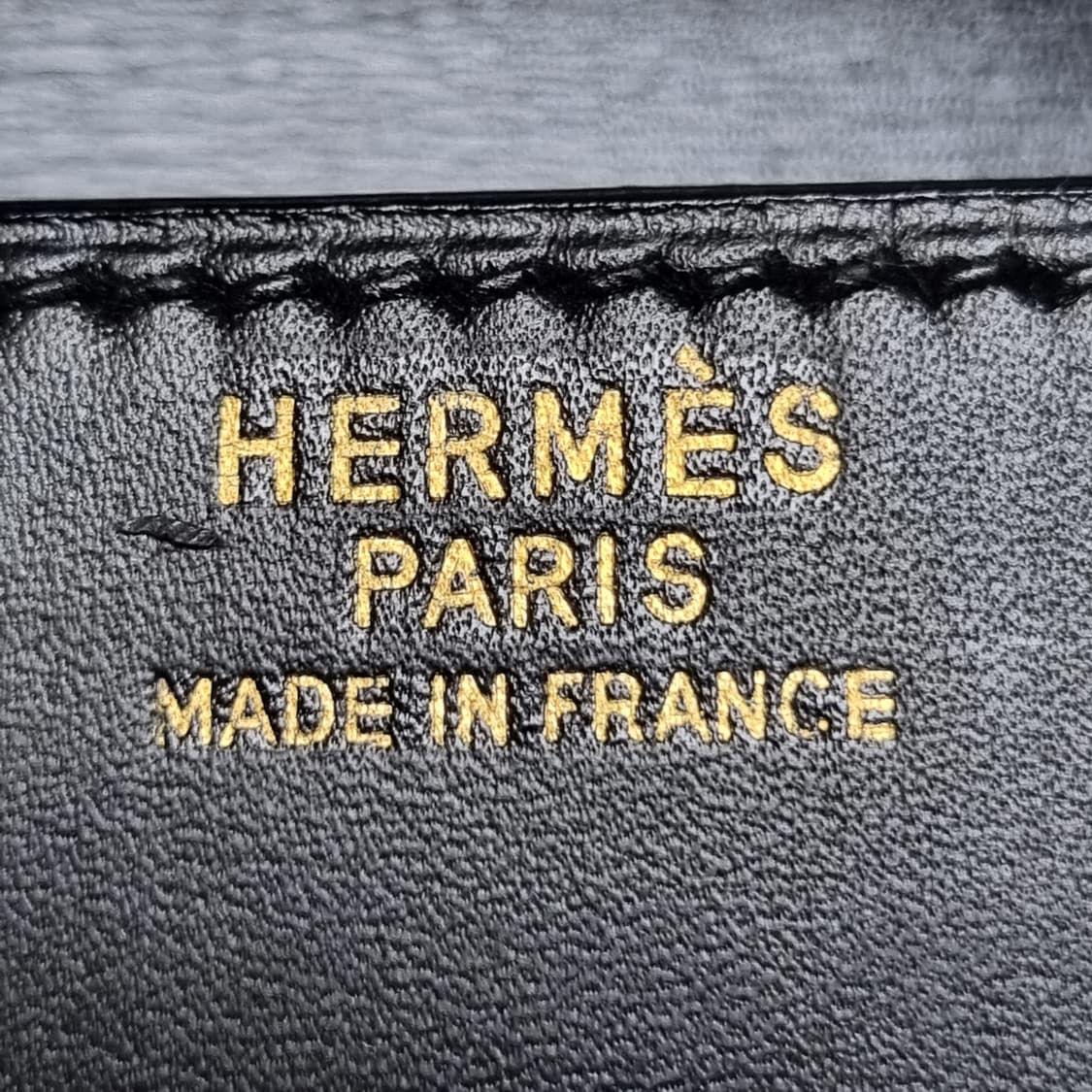 에르메스 삭아데페슈 41 블랙 금장 브리프케이스 남여공용(상급,서류가방) 상품이미지9