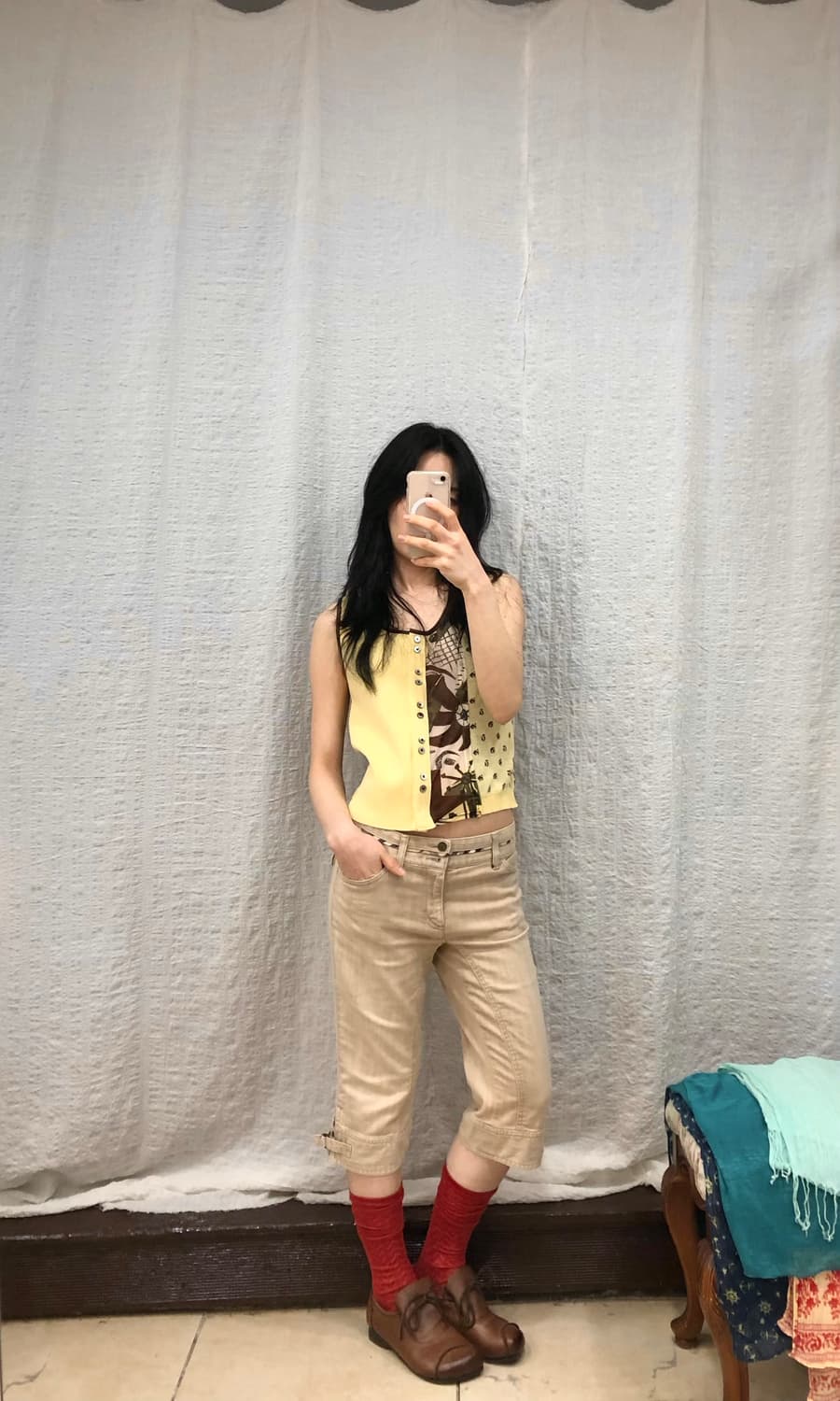 buberry beige capri pants 상품이미지2