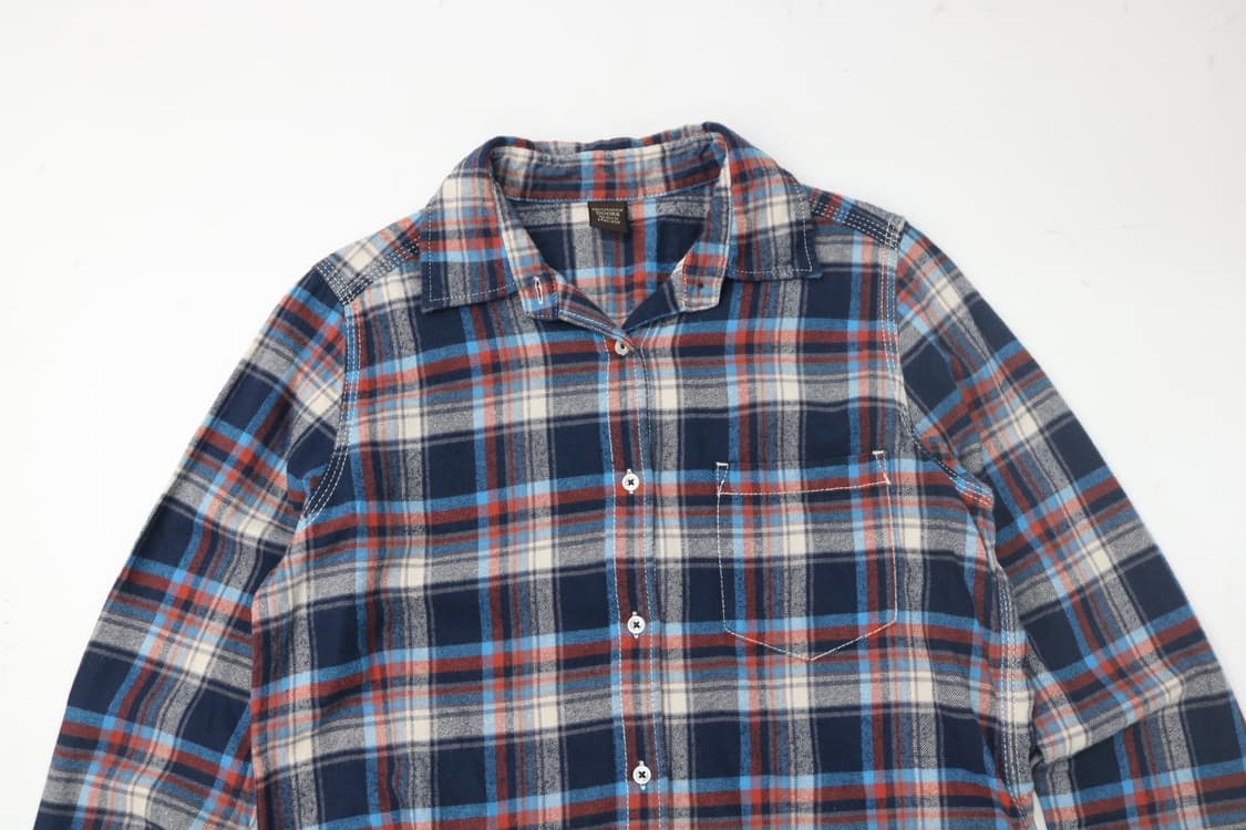어반리서치 도어즈 빈티지 체크 플란넬셔츠 상품이미지3