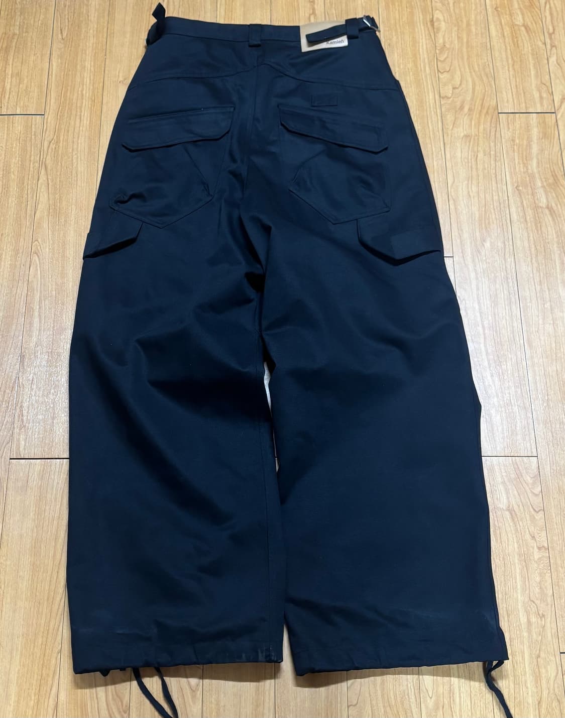 [3] Kamien 카미엔 247 올데이 배기팬츠 블랙 상품이미지3