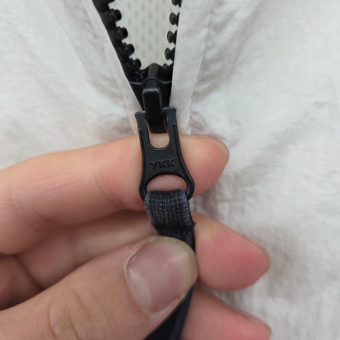 나이키 빅스우시 바람막이 화이트 블랙 여L 상품이미지5