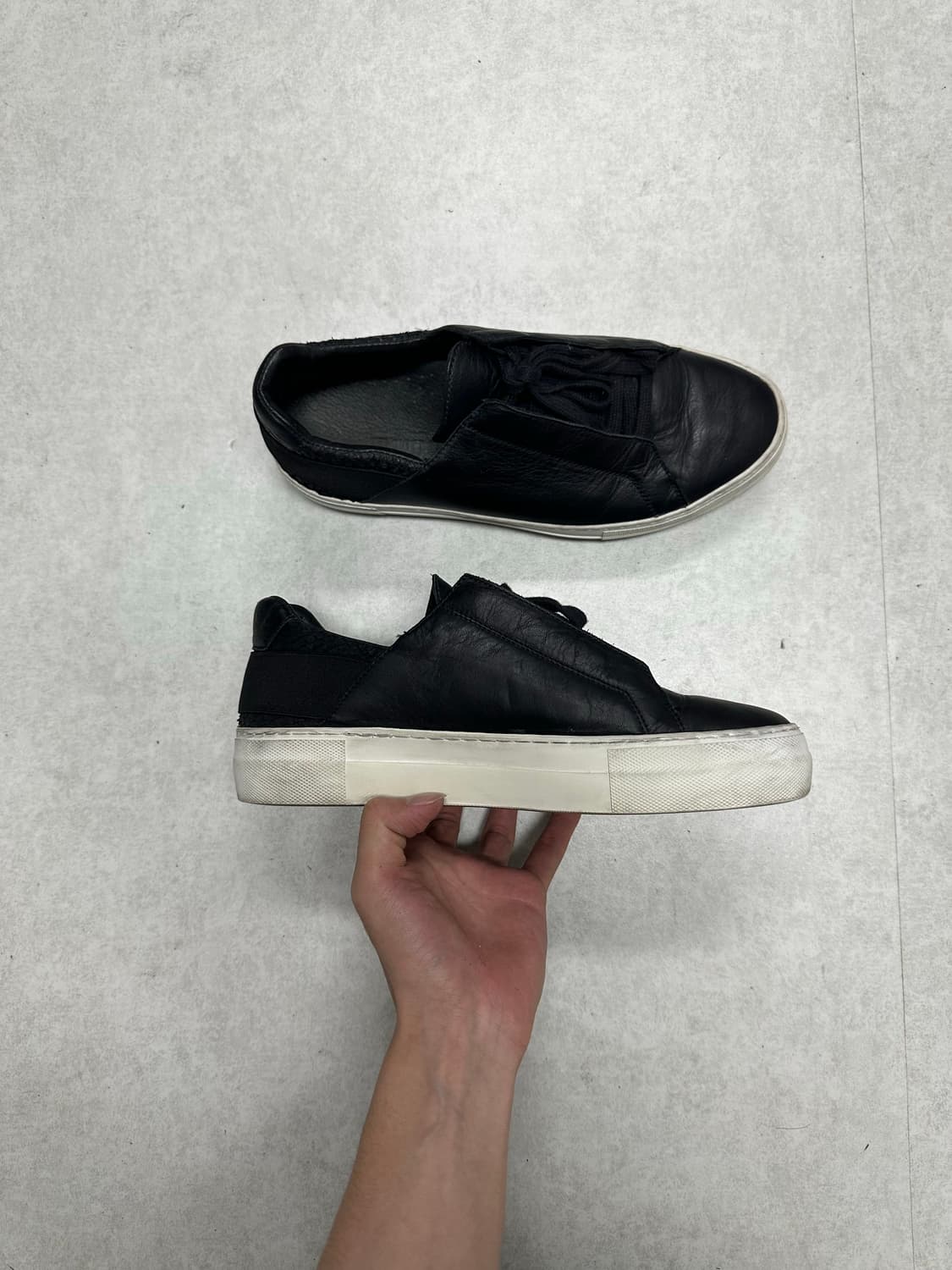 헬무트랭 레더 트레이너 스니커즈 상품이미지4